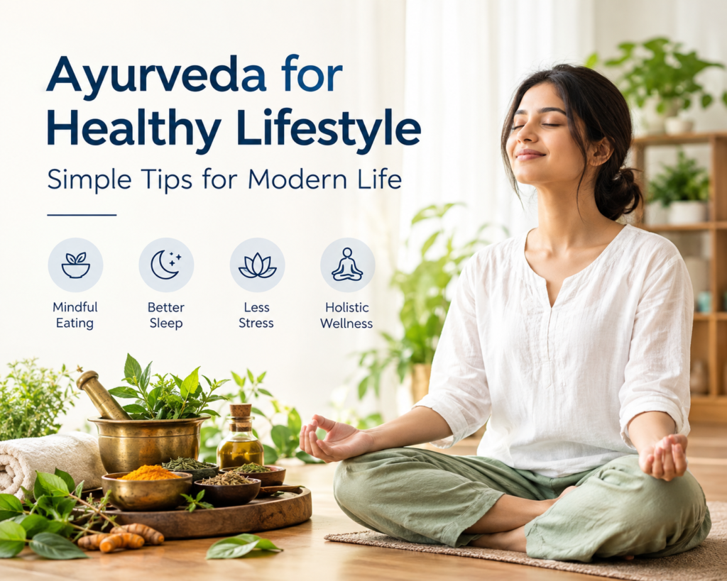 Ayurveda for healthy lifestyle