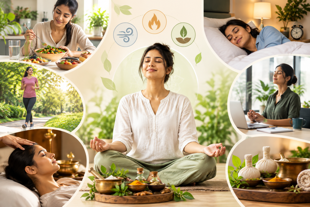 Ayurveda for healthy lifestyle
